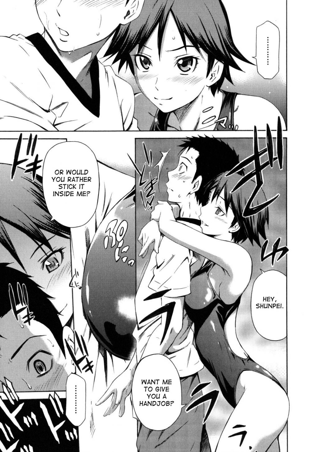 Hentai Manga Comic-Hajirai Body-Chapter 5-Before The Pool Opens-5